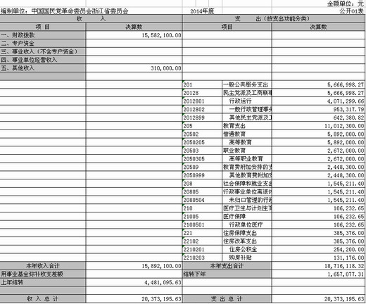 收入支出表格模板_收入支出总表表格